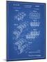 PP40 Blueprint-Borders Cole-Mounted Giclee Print