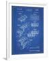 PP40 Blueprint-Borders Cole-Framed Giclee Print