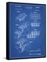 PP40 Blueprint-Borders Cole-Framed Stretched Canvas