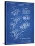 PP40 Blueprint-Borders Cole-Stretched Canvas