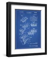 PP40 Blueprint-Borders Cole-Framed Premium Giclee Print