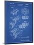 PP40 Blueprint-Borders Cole-Mounted Premium Giclee Print