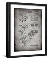 PP40 Faded Grey-Borders Cole-Framed Giclee Print