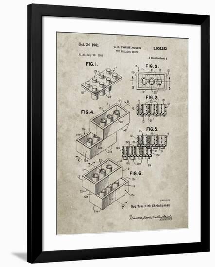 PP40 Sandstone-Borders Cole-Framed Giclee Print