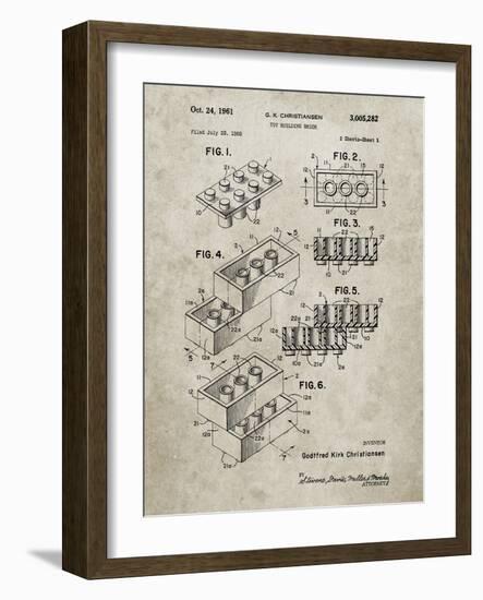 PP40 Sandstone-Borders Cole-Framed Giclee Print