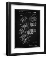 PP40 Vintage Black-Borders Cole-Framed Premium Giclee Print