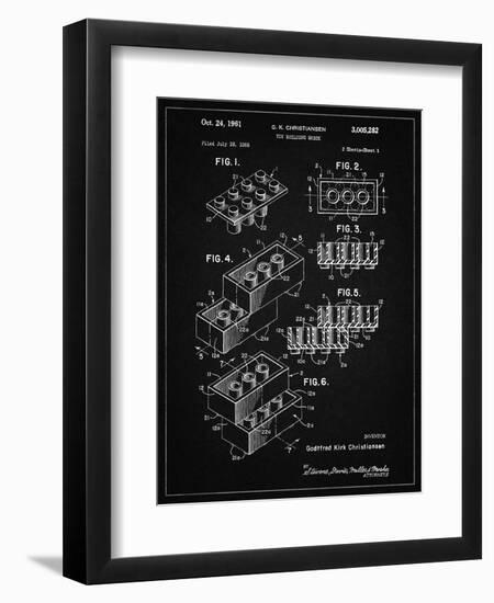 PP40 Vintage Black-Borders Cole-Framed Premium Giclee Print