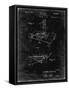 PP403-Black Grunge Disney Multi Plane Camera Patent Poster-Cole Borders-Framed Stretched Canvas