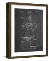 PP403-Chalkboard Disney Multi Plane Camera Patent Poster-Cole Borders-Framed Giclee Print