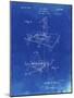 PP403-Faded Blueprint Disney Multi Plane Camera Patent Poster-Cole Borders-Mounted Giclee Print