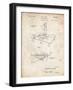 PP403-Vintage Parchment Disney Multi Plane Camera Patent Poster-Cole Borders-Framed Giclee Print