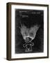 PP406-Black Grunge Troll Doll Patent Poster-Cole Borders-Framed Giclee Print