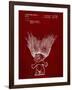 PP406-Burgundy Troll Doll Patent Poster-Cole Borders-Framed Giclee Print