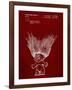 PP406-Burgundy Troll Doll Patent Poster-Cole Borders-Framed Giclee Print