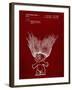 PP406-Burgundy Troll Doll Patent Poster-Cole Borders-Framed Giclee Print