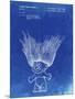 PP406-Faded Blueprint Troll Doll Patent Poster-Cole Borders-Mounted Giclee Print