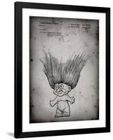 PP406-Faded Grey Troll Doll Patent Poster-Cole Borders-Framed Giclee Print