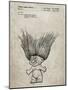 PP406-Sandstone Troll Doll Patent Poster-Cole Borders-Mounted Giclee Print