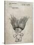 PP406-Sandstone Troll Doll Patent Poster-Cole Borders-Stretched Canvas