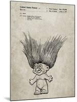 PP406-Sandstone Troll Doll Patent Poster-Cole Borders-Mounted Giclee Print