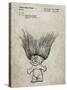 PP406-Sandstone Troll Doll Patent Poster-Cole Borders-Stretched Canvas