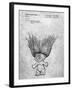 PP406-Slate Troll Doll Patent Poster-Cole Borders-Framed Giclee Print