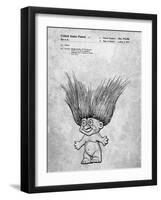 PP406-Slate Troll Doll Patent Poster-Cole Borders-Framed Giclee Print