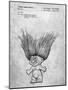 PP406-Slate Troll Doll Patent Poster-Cole Borders-Mounted Giclee Print