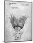 PP406-Slate Troll Doll Patent Poster-Cole Borders-Mounted Premium Giclee Print