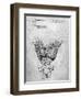 PP406-Slate Troll Doll Patent Poster-Cole Borders-Framed Giclee Print