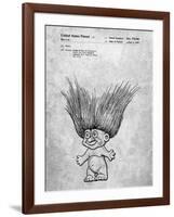 PP406-Slate Troll Doll Patent Poster-Cole Borders-Framed Giclee Print