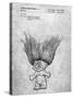 PP406-Slate Troll Doll Patent Poster-Cole Borders-Stretched Canvas