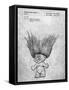 PP406-Slate Troll Doll Patent Poster-Cole Borders-Framed Stretched Canvas