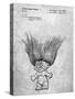 PP406-Slate Troll Doll Patent Poster-Cole Borders-Stretched Canvas