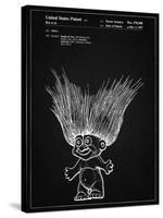 PP406-Vintage Black Troll Doll Patent Poster-Cole Borders-Stretched Canvas