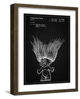 PP406-Vintage Black Troll Doll Patent Poster-Cole Borders-Framed Giclee Print