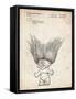 PP406-Vintage Parchment Troll Doll Patent Poster-Cole Borders-Framed Stretched Canvas