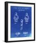 PP41 Faded Blueprint-Borders Cole-Framed Premium Giclee Print