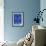 PP41 Faded Blueprint-Borders Cole-Framed Art Print displayed on a wall