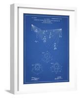 PP416-Blueprint Baseball Field Lights Patent Poster-Cole Borders-Framed Giclee Print