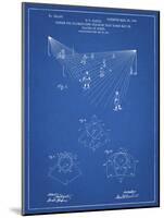 PP416-Blueprint Baseball Field Lights Patent Poster-Cole Borders-Mounted Giclee Print