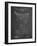 PP416-Chalkboard Baseball Field Lights Patent Poster-Cole Borders-Framed Giclee Print