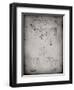 PP416-Faded Grey Baseball Field Lights Patent Poster-Cole Borders-Framed Giclee Print