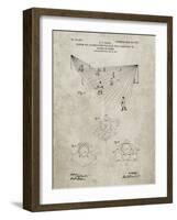 PP416-Sandstone Baseball Field Lights Patent Poster-Cole Borders-Framed Giclee Print