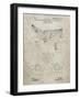 PP416-Sandstone Baseball Field Lights Patent Poster-Cole Borders-Framed Giclee Print