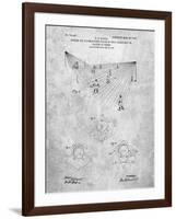 PP416-Slate Baseball Field Lights Patent Poster-Cole Borders-Framed Giclee Print