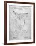 PP416-Slate Baseball Field Lights Patent Poster-Cole Borders-Framed Giclee Print