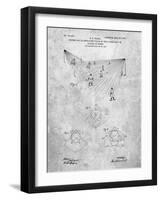 PP416-Slate Baseball Field Lights Patent Poster-Cole Borders-Framed Giclee Print