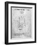 PP417-Slate Fender Jazzmaster Guitar Patent Poster-Cole Borders-Framed Giclee Print