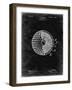 PP42 Black Grunge-Borders Cole-Framed Giclee Print